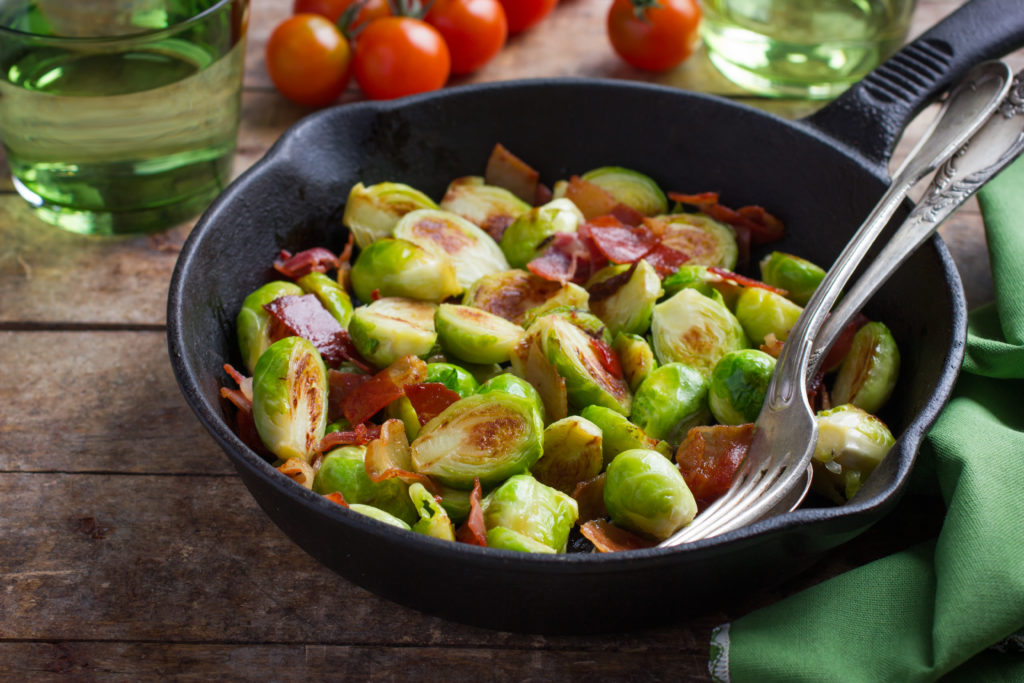 Fat Burning Bacon Brussels Sprouts - DrJockers.com