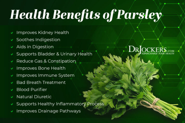 5 Amazing Health Benefits of Parsley and Recipes