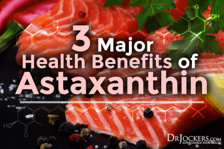 3 Major Health Benefits of Astaxanthin
