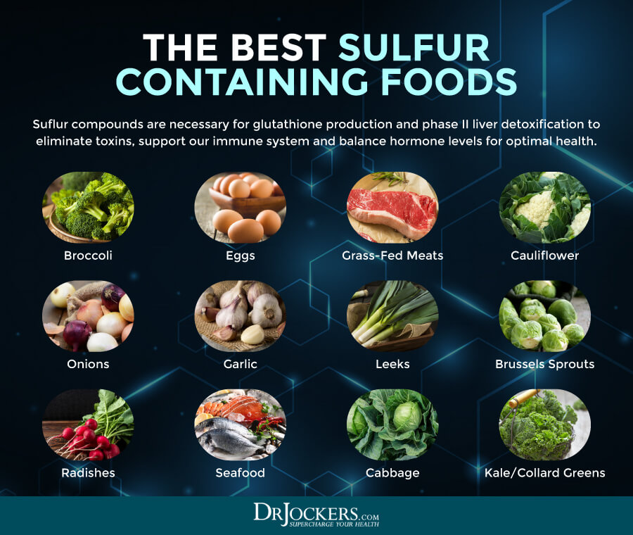 Sulfur, The 12 Best Food Sources of Sulfur