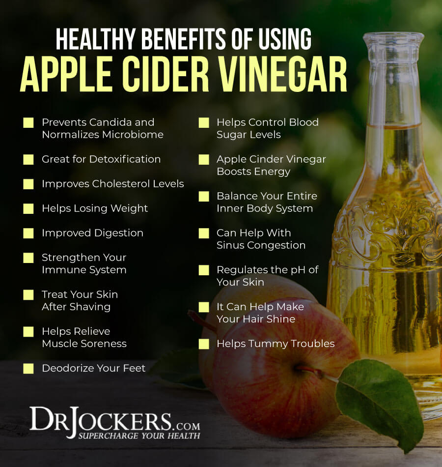 12 Ways To Use Apple Cider Vinegar DrJockers