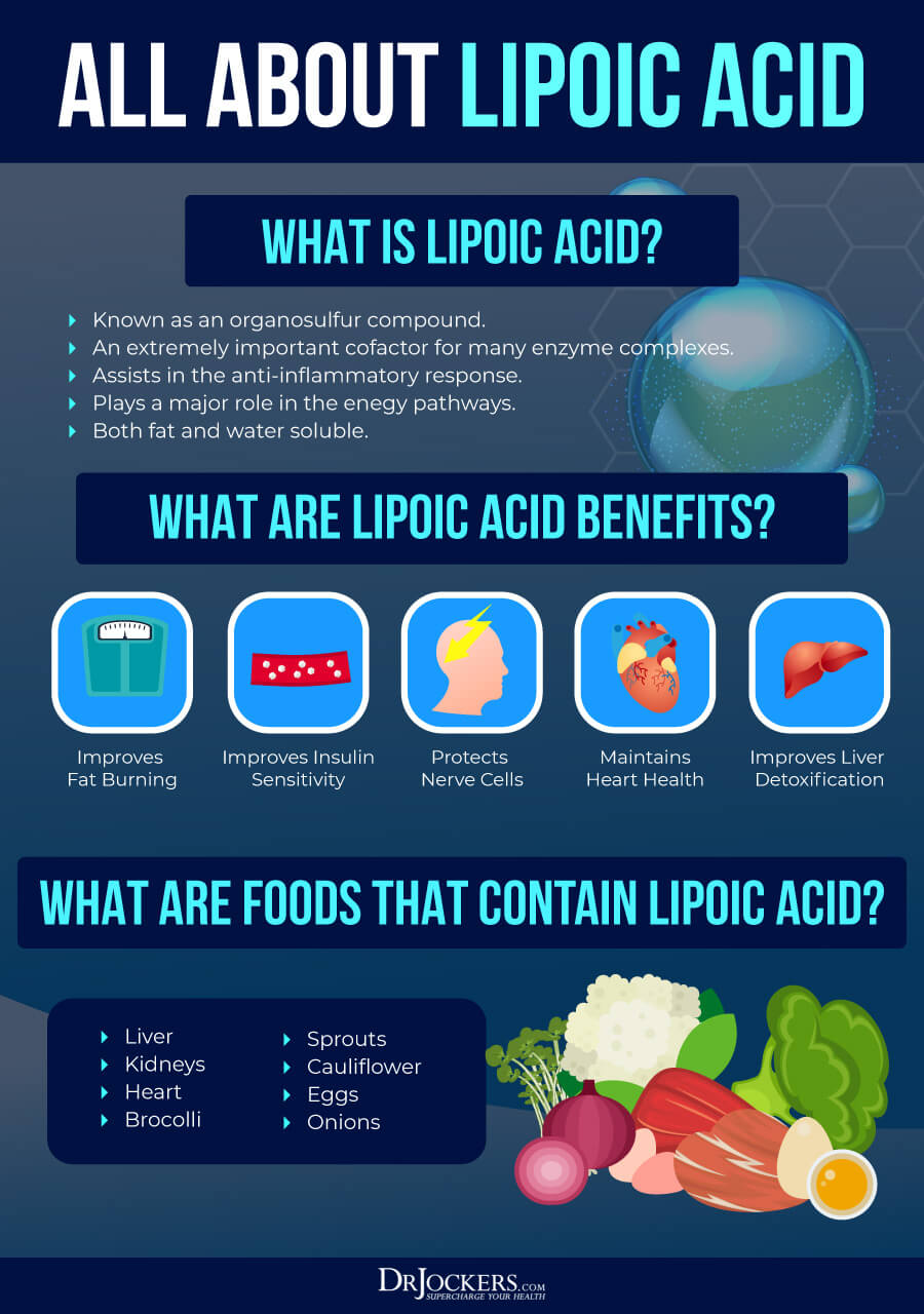Lipoic Acid, Alpha Lipoic Acid: Key Benefits on Inflammation and Blood Sugar