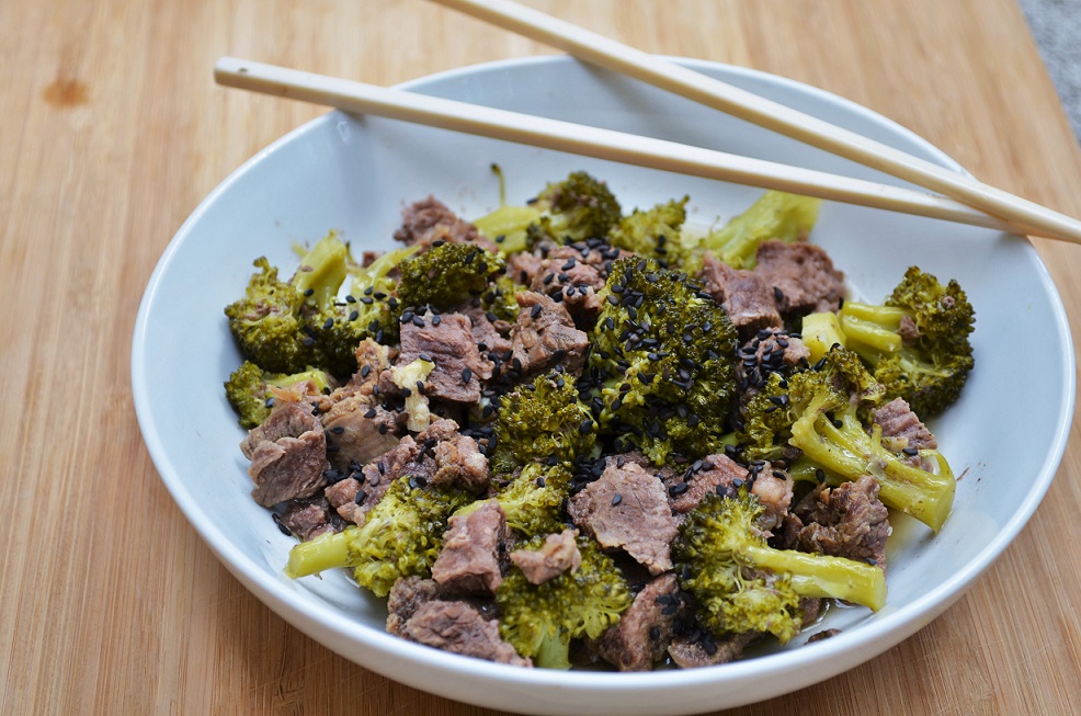 beef, Beef and Buttered Broccoli