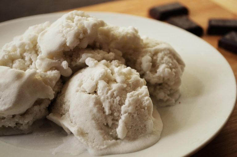 Vanilla Coconut Milk Ice Cream (Yum!)