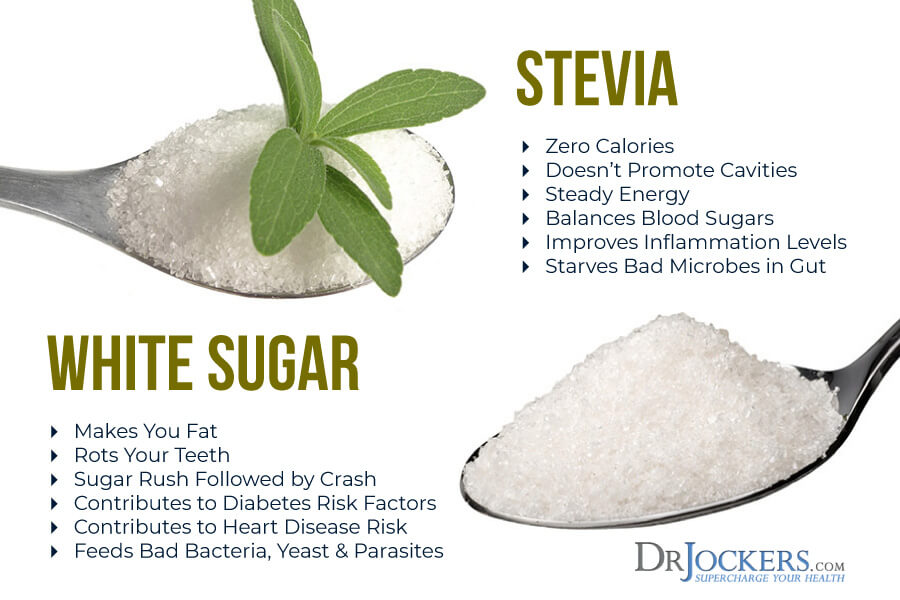 Stevia Vs Sugar