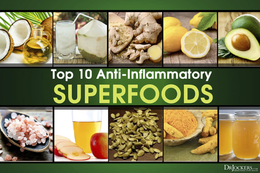 anti-inflammatory foods, Top 10 Anti-Inflammatory Foods