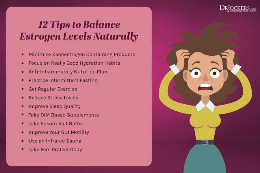 Estrogen, 12 Tips to Balance Estrogen Levels Naturally