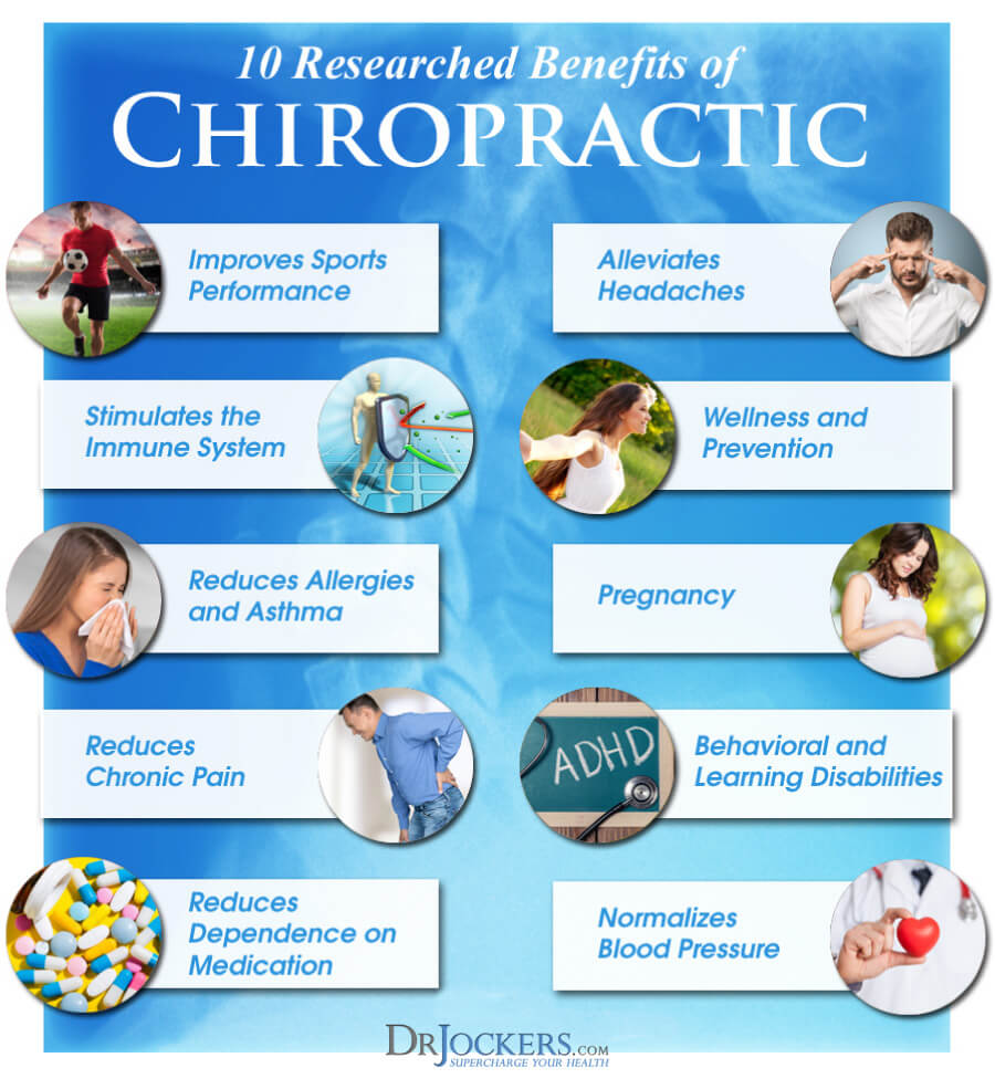 chiropractic, 10 Researched Benefits of Chiropractic