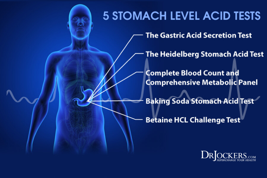 stomach acid levels, 5 Ways to Test Your Stomach Acid Levels