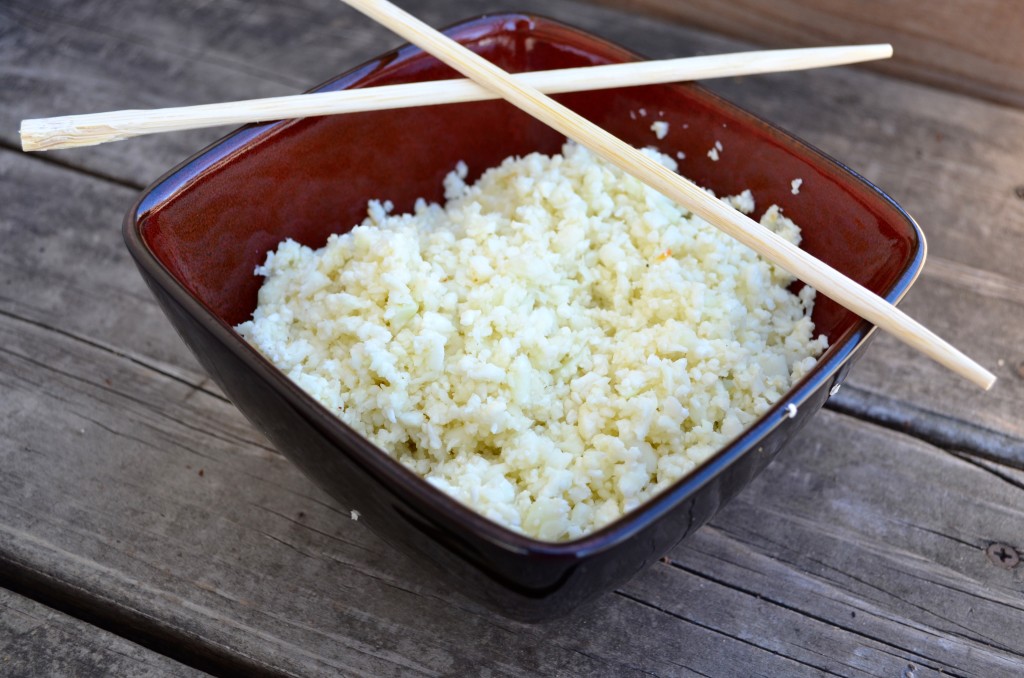 Asian cauliflower fried rice