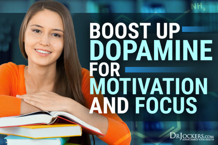 Image showcasing Boost Up Dopamine for Motivation and Focus - DrJockers.com