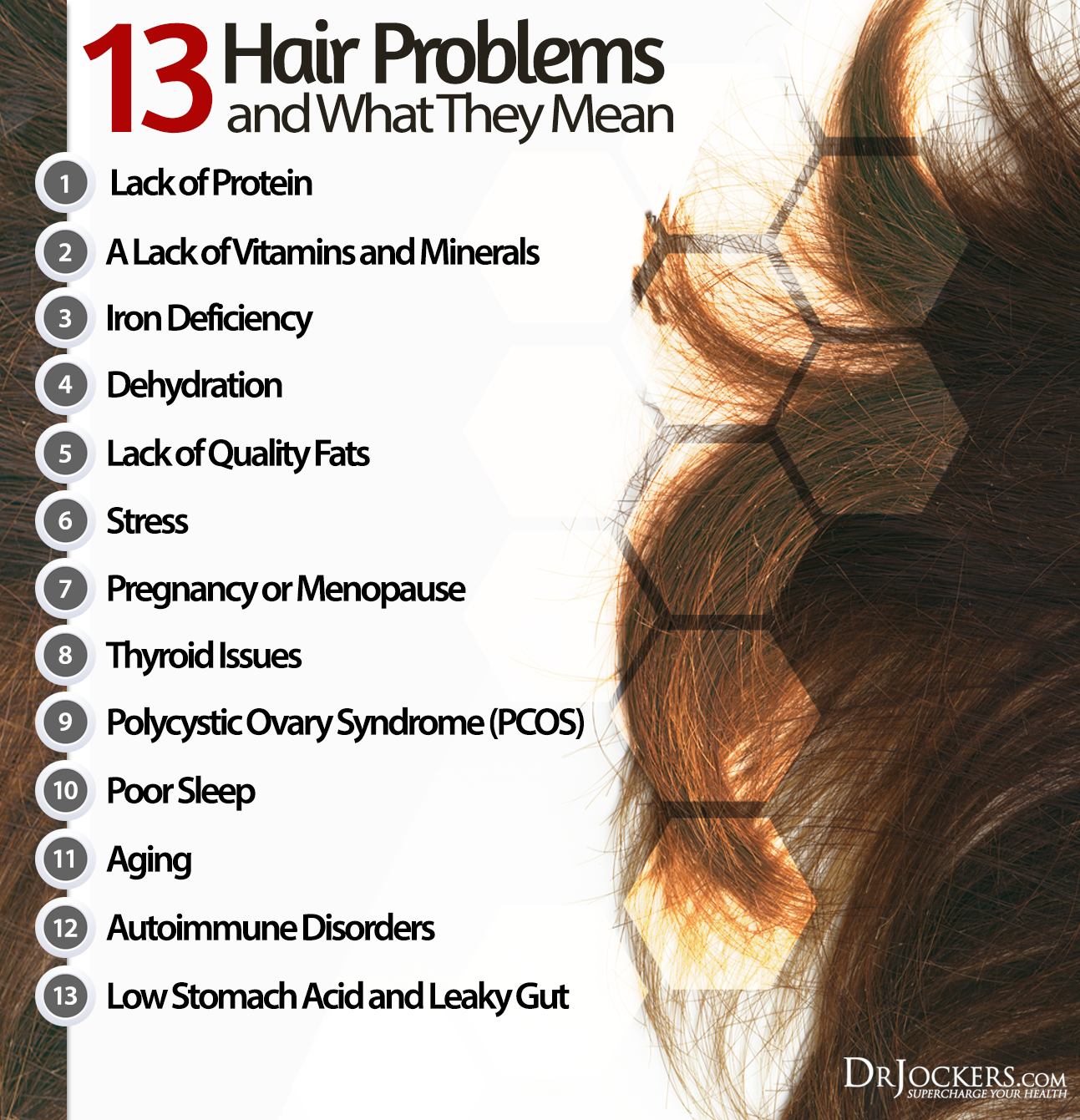 13 Hair Problems and What They Mean 