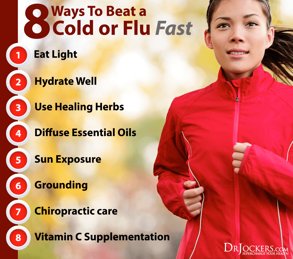 cold, 8 Ways to Beat a Cold or Flu Fast