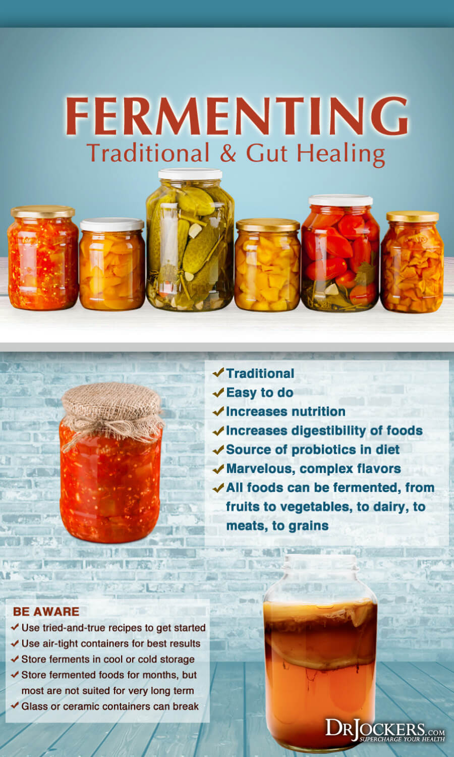 Fermented Foods, Top 10 Best Fermented Foods to Heal Your Gut
