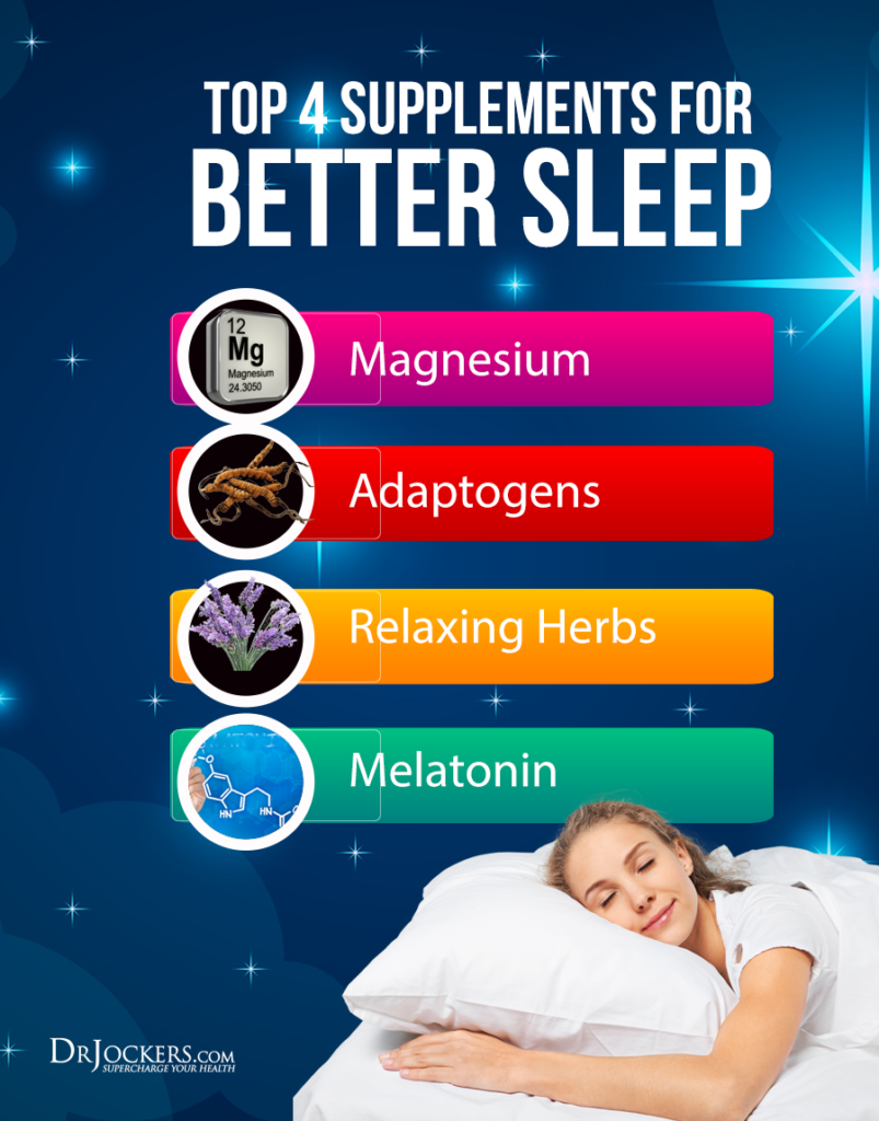 Top 4 Supplements to Improve Sleep