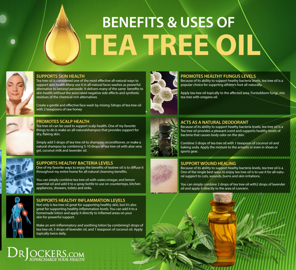 tea tree oil uses, Top 17 Tea Tree Oil Uses and Benefits