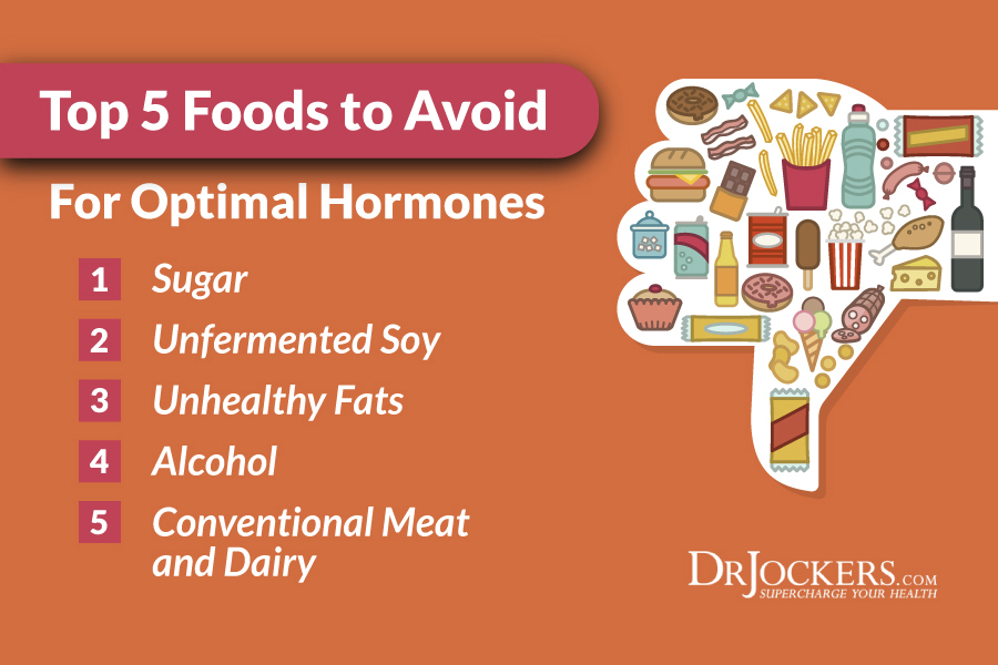 Hormones, 5 Foods to Avoid for Healthy Hormones