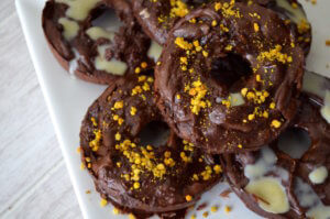 Chocolate Donuts, Keto Chocolate Donuts