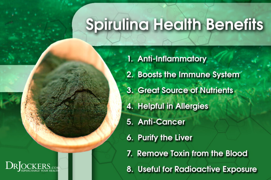 spirulina, 10 Remarkable Health Benefits of Spirulina