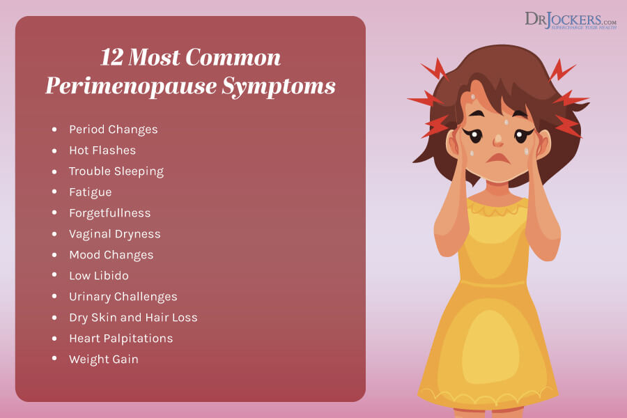 perimenopause, Perimenopause: Common Symptoms and Natural Solutions