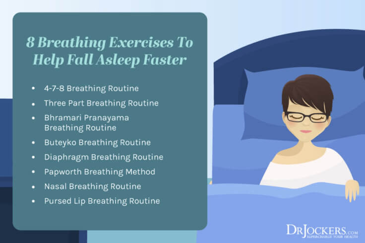 8 Breathing Exercises To Help Fall Asleep Faster - DrJockers.com