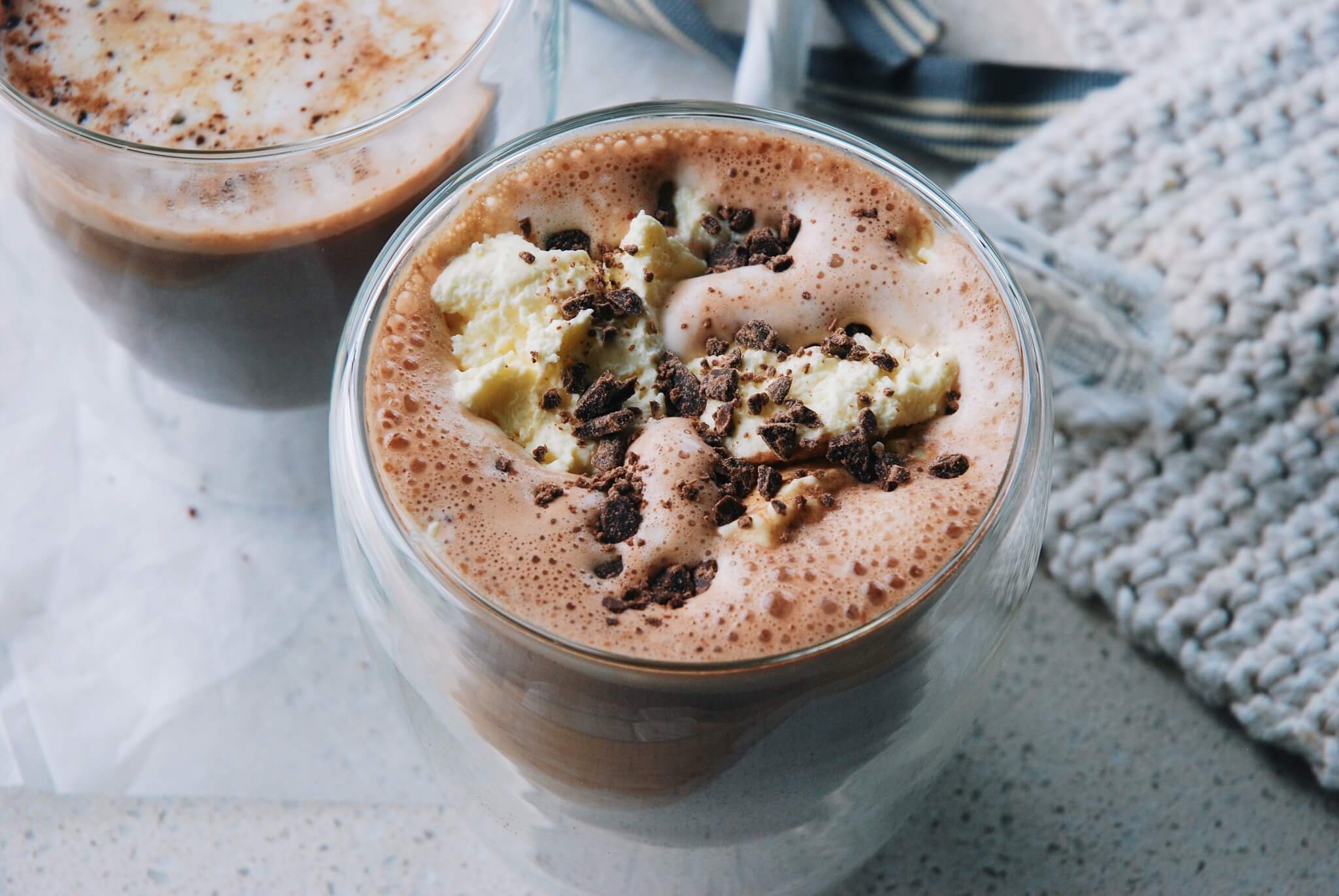 creamy hot chocolate