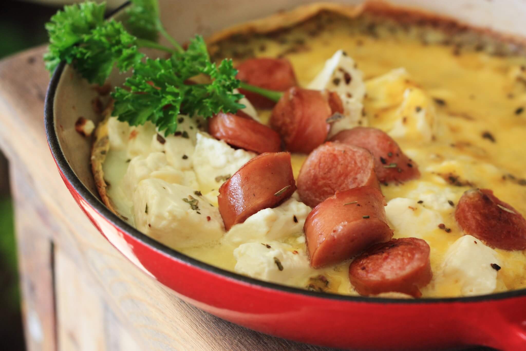 Keto Turkey Sausage Omelette (Yummy!)