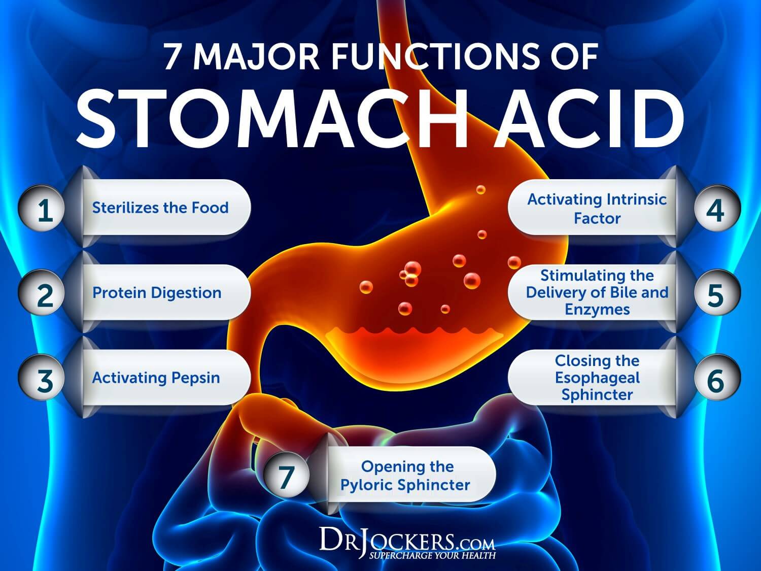 low stomach acid, Causes and Symptoms of Low Stomach Acid