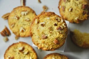 pecan muffins, Keto Pecan Muffins