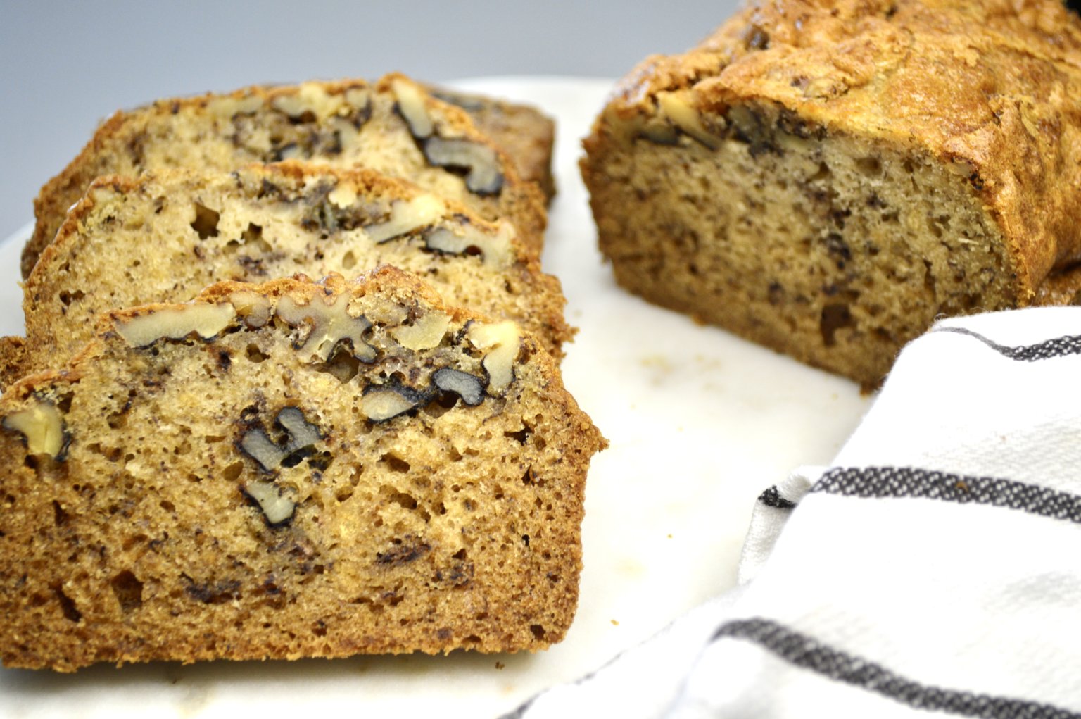 Low FODMAP Banana Bread DrJockers