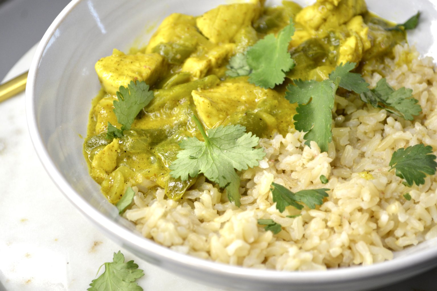 LowFODMAP Thai Coconut Chicken Curry