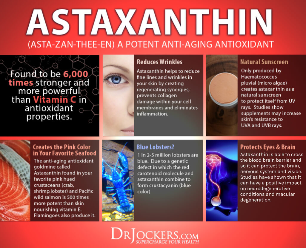 Astaxanthin, 3 Major Health Benefits of Astaxanthin