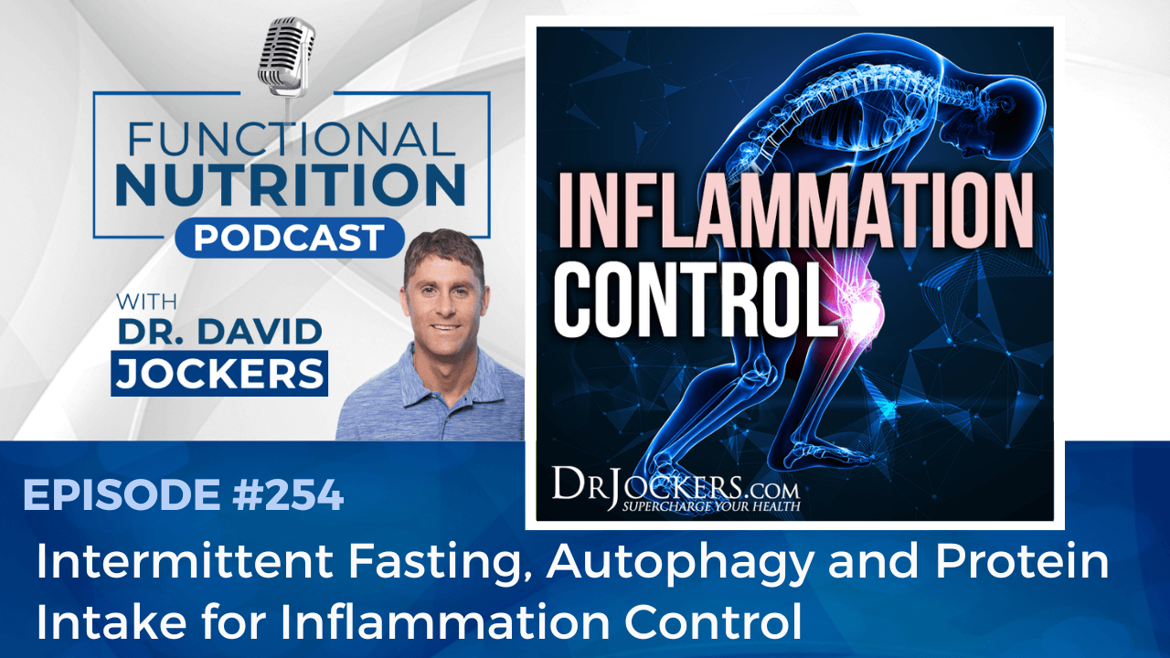 , Episode #254 &#8211; Intermittent Fasting, Autophagy and Protein Intake for Inflammation Control