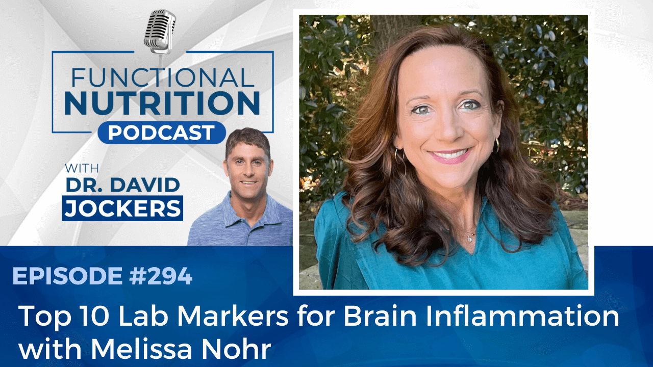 , Episode #294 &#8211; Top 10 Lab Markers for Brain Inflammation with Melissa Nohr