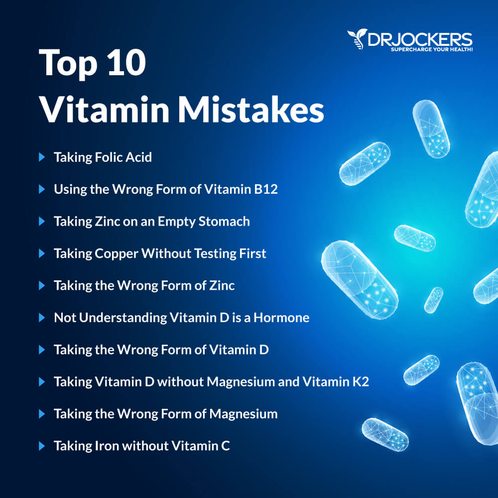 vitamin mistakes